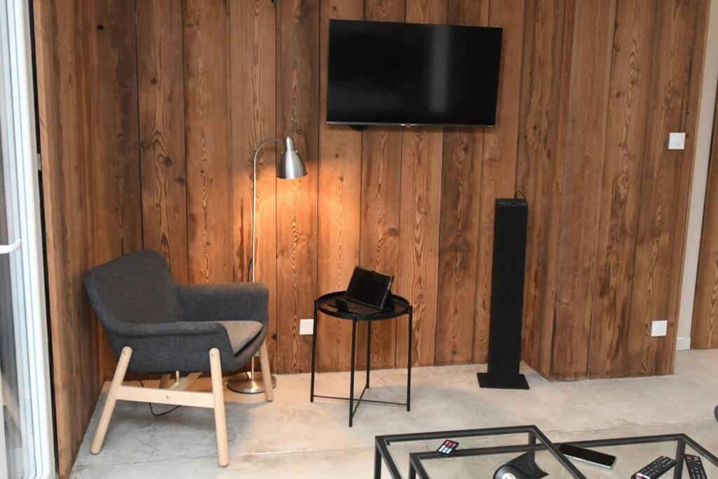 Logement Renove Avec Vue Panoramique La Saussaz ภายนอก รูปภาพ
