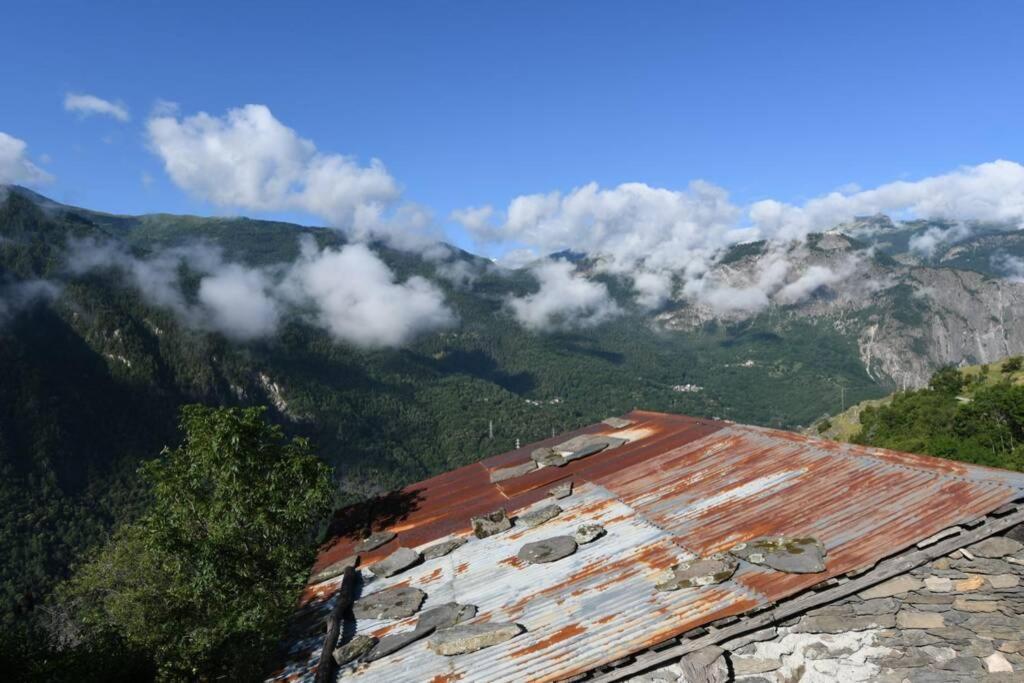Logement Renove Avec Vue Panoramique La Saussaz ภายนอก รูปภาพ