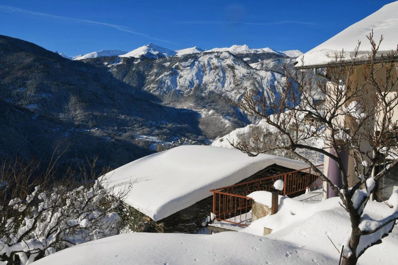 Logement Renove Avec Vue Panoramique La Saussaz ภายนอก รูปภาพ
